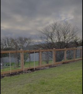 Read more about the article Welded 4mm 50×50 galvanized. Cypress Posts and Boards.